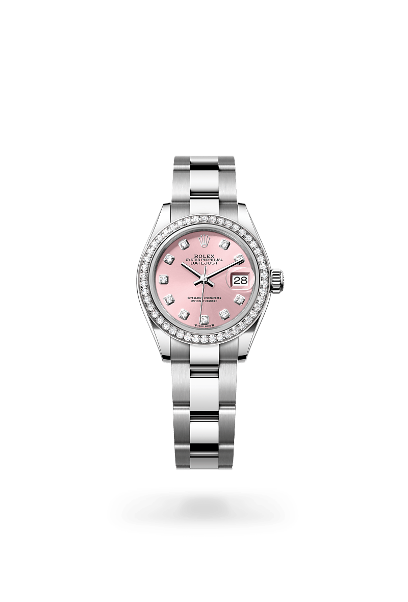 Rolex Lady-Datejust M279384RBR-0004 Herrenuhr / Damenuhr - Oyster, 28 mm, Edelstahl Oystersteel und Weißgold mit Diamanten 