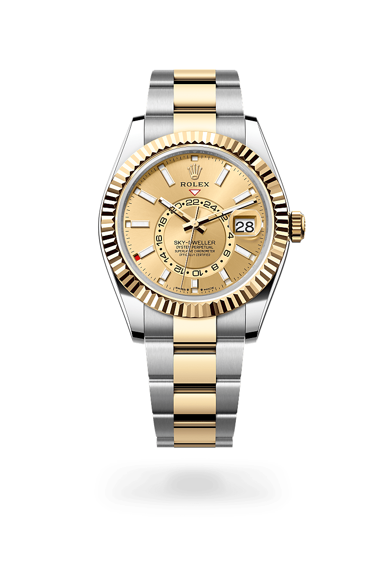 Rolex Sky-Dweller M336933-0001 Herrenuhr - Oyster, 42 mm, Edelstahl Oystersteel und Gelbgold 