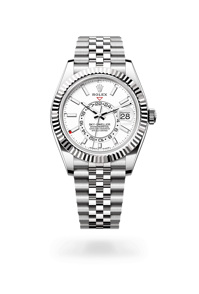 Rolex Sky-Dweller M336934-0004 Herrenuhr - Oyster, 42 mm, Edelstahl Oystersteel und Weißgold 